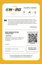 Load image into Gallery viewer, EN'RG THINS Banana-Walnut Pumpkin Spice Superfood Cookies