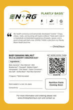 Load image into Gallery viewer, EN'RG THINS Banana-Walnut Wild Blueberry Cinnamon Dust Superfood Cookies