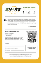 Load image into Gallery viewer, EN'RG THINS Banana-Walnut Cacao Chia Superfood Cookies
